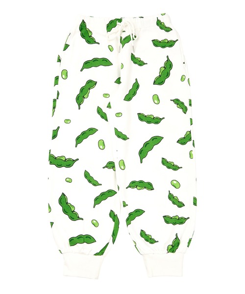 PUNYUS(プニュズ)の「フード総柄スウェットパンツ(スウェットパンツ・レディース・イエロー/オレンジ/グリーン・1/2/4/3)」の17枚目の写真