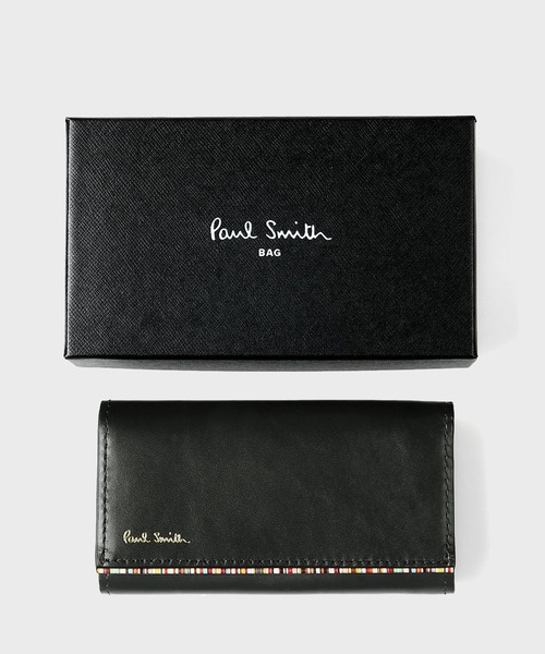 Paul Smith（ポールスミス）の「ストライプポイント キーケース / 873301 P752N（キーケース/キーアクセサリー・メンズ・ブラック/ネイビー/ブラウン・FREE）」の6枚目の写真