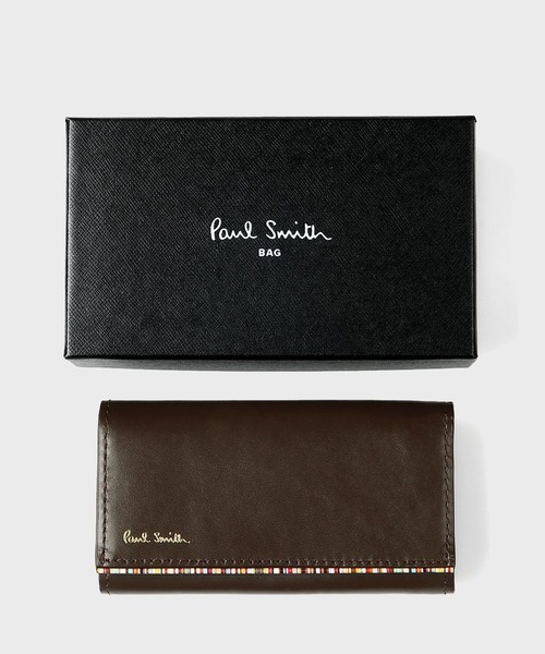 Paul Smith（ポールスミス）の「ストライプポイント キーケース / 873301 P752N（キーケース/キーアクセサリー・メンズ・ブラック/ネイビー/ブラウン・FREE）」の9枚目の写真