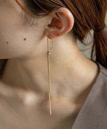 SMELLY | ロングスネークチェーンピアス(ピアス（両耳用）)