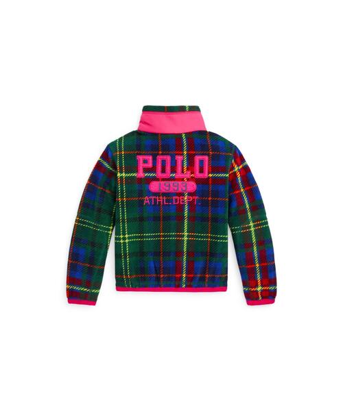 POLO RALPH LAUREN CHILDRENSWEAR（ポロ ラルフ ローレン チルドレンズウェア）の「プラッド ロゴ フリース ジャケット（その他アウター・キッズ・マルチ・4/6）」の2枚目の写真