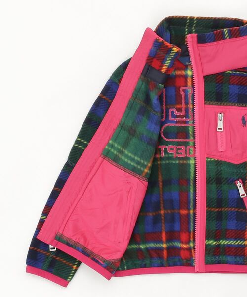 POLO RALPH LAUREN CHILDRENSWEAR（ポロ ラルフ ローレン チルドレンズウェア）の「プラッド ロゴ フリース ジャケット（その他アウター・キッズ・マルチ・4/6）」の5枚目の写真