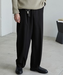 MONO-MART | TRストレッチ センタープレス セミワイドストレートカラースラックスパンツ 2023(スラックス)