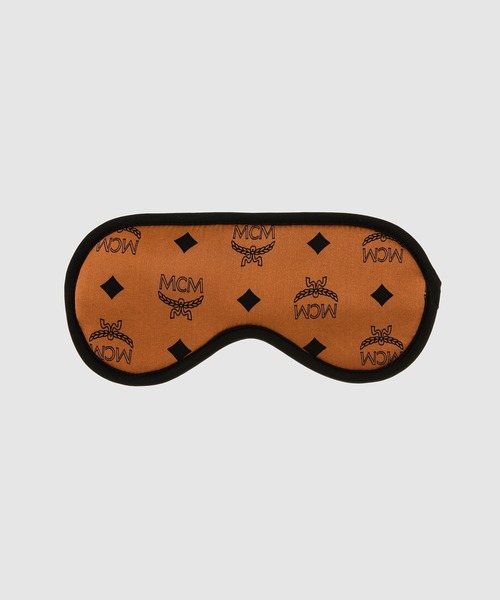 MCM(エムシーエム)の「リバーシブル モノグラム シルクサテン スリープマスク(その他小物・レディース・ブラウン・ONE SIZE)」の1枚目の写真