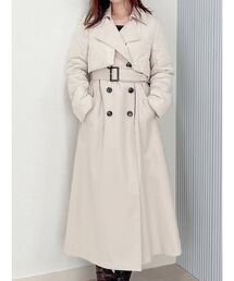 RESEXXY | パフジャケットレイヤードコート(トレンチコート)