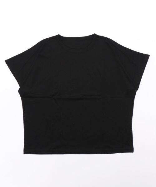 CARETTE(カレット)の「【decontractee】スムースカットソー(Tシャツ/カットソー・メンズ・ブラック・LARGE/SMALL/MEDIUM)」の3枚目の写真