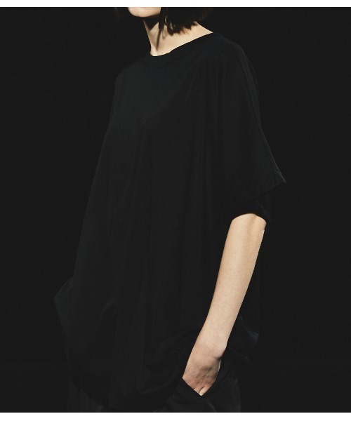 CARETTE(カレット)の「【decontractee】スムースカットソー(Tシャツ/カットソー・メンズ・ブラック・LARGE/SMALL/MEDIUM)」の5枚目の写真