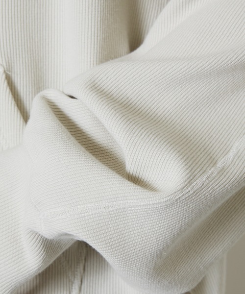 KIIT（キート）の「KIIT キート / HEAVY TEREKO HOODIE TOPS フーディートップス パーカー / KIO-T95-002（パーカー・メンズ・ブラック/杢グレー/ベージュ・2/1/3）」の22枚目の写真