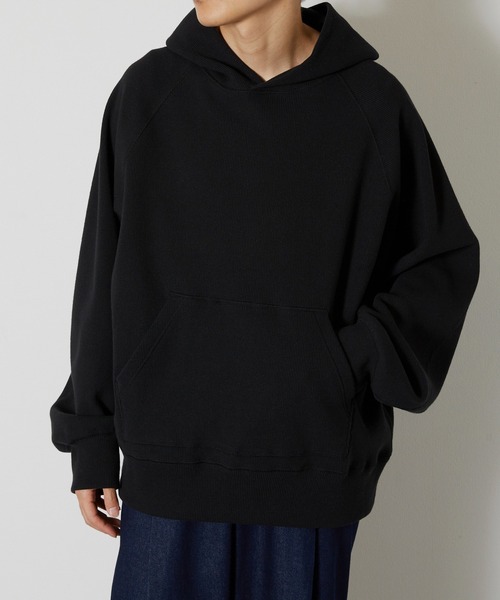 KIIT（キート）の「KIIT キート / HEAVY TEREKO HOODIE TOPS フーディートップス パーカー / KIO-T95-002（パーカー・メンズ・ブラック/杢グレー/ベージュ・2/1/3）」の19枚目の写真