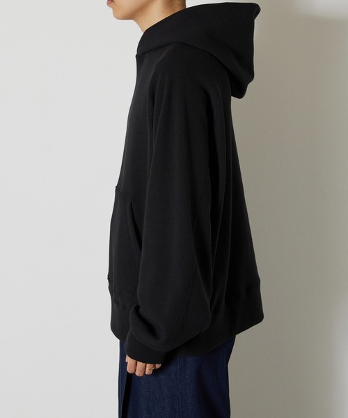 KIIT（キート）の「KIIT キート / HEAVY TEREKO HOODIE TOPS フーディートップス パーカー / KIO-T95-002（パーカー・メンズ・ブラック/杢グレー/ベージュ・2/1/3）」の16枚目の写真