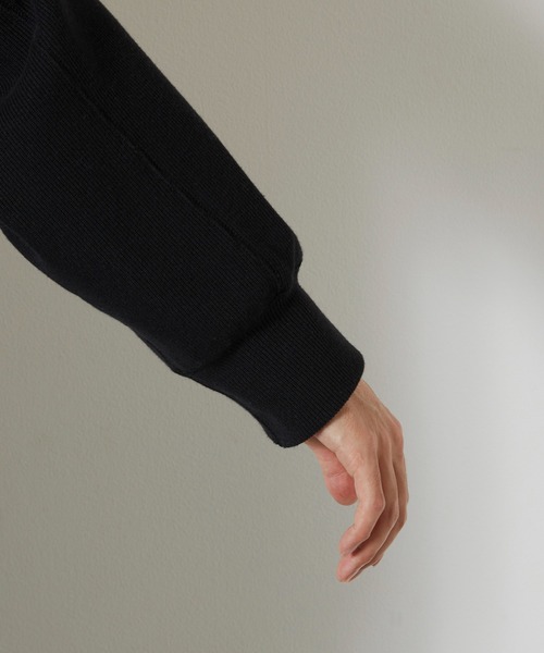 KIIT（キート）の「KIIT キート / HEAVY TEREKO HOODIE TOPS フーディートップス パーカー / KIO-T95-002（パーカー・メンズ・ブラック/杢グレー/ベージュ・2/1/3）」の14枚目の写真