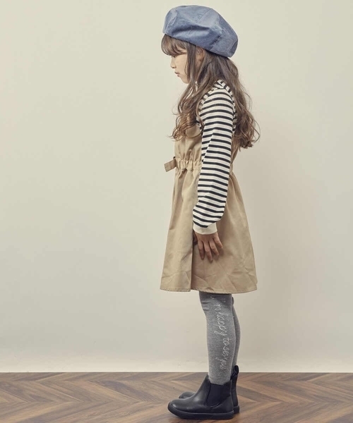 a.v.v（アーヴェヴェ）の「[KIDS]コーデュロイベレー（ハンチング/ベレー帽・キッズ・ライトブルー/ライトピンク・54）」の11枚目の写真