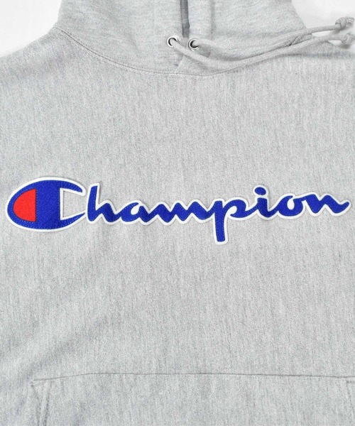 Champion(チャンピオン)の「【ヴィンテージ古着】Champion / チャンピオン REVERSE WEAVE 刺繍 プルオーバーパーカー(パーカー・メンズ・グレー・SMALL)」の4枚目の写真