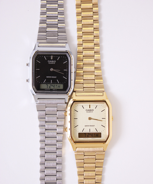 Chico(チコ)の「【CASIO】 アナログ×デジタルウォッチ(アナログ腕時計・レディース・シルバー/ゴールド・FREE)」の6枚目の写真