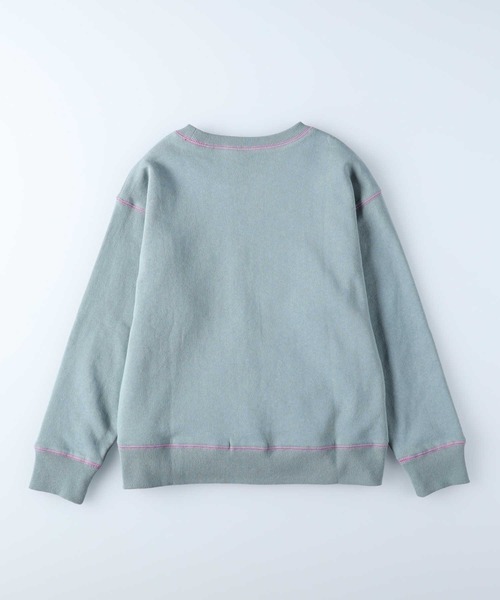Champion(チャンピオン)の「【Champion】ラインクルースウェット(スウェット・キッズ・ブルー/ホワイト・105/120/130/140)」の4枚目の写真