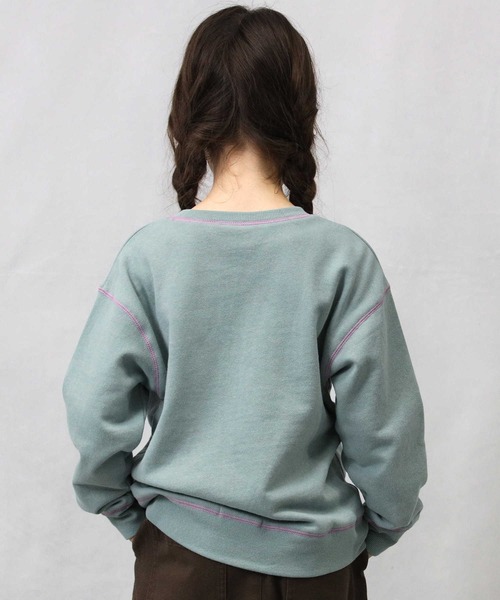 Champion(チャンピオン)の「【Champion】ラインクルースウェット(スウェット・キッズ・ブルー/ホワイト・105/120/130/140)」の19枚目の写真