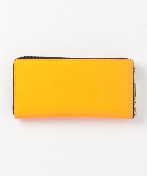 【新品未使用】【COMME des GARCONS】小財布　イエロー/オレンジ Wallet COMME des GARCONS（ウォレットコム デギャルソン）の