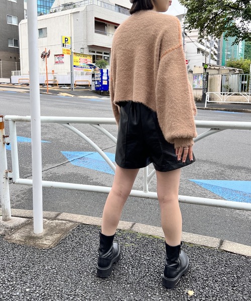 one way(ワンウェイ)の「ピンタックハーフパンツ(その他パンツ・レディース・ブラック/ダークグレー・FREE)」の19枚目の写真