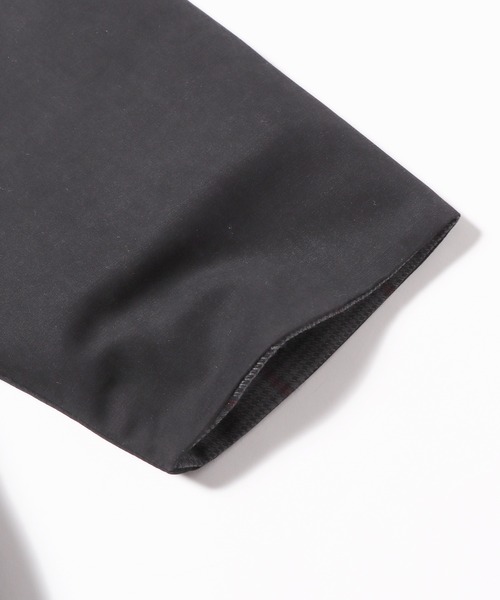 ROOPTOKYO（ループトウキョウ）の「ポリピーチ×GC リバーシブル ロングコート チェック ステンカラーコート（ステンカラーコート・メンズ・オリーブ/ベージュ/ブラック・M/L）」の7枚目の写真