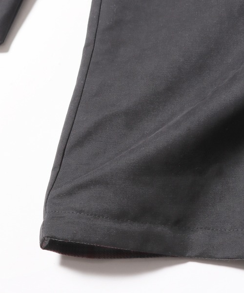 ROOPTOKYO（ループトウキョウ）の「ポリピーチ×GC リバーシブル ロングコート チェック ステンカラーコート（ステンカラーコート・メンズ・オリーブ/ベージュ/ブラック・M/L）」の20枚目の写真