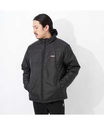 FILA/フィラスタンドジャケット スタジャン 中綿 アウター ブルゾン アウトドア 保温 防寒 冷え対策 ランニング スポーツ観戦 ジャンパー メンズ