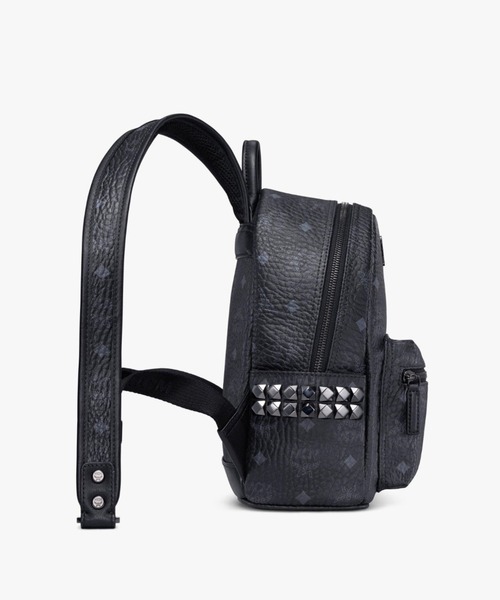 MCM(エムシーエム)の「Mini Stark サイドスタッズ バックパック - ヴィセトス(バックパック/リュック・メンズ・ブラック・26cm)」の10枚目の写真