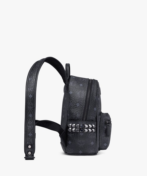 MCM(エムシーエム)の「Mini Stark サイドスタッズ バックパック - ヴィセトス(バックパック/リュック・メンズ・ブラック・26cm)」の16枚目の写真