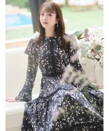 新品未使用❤︎EmiriaWiz シアースリーブシャーリングブラウス エミリア Corset floating jacquard one-piece | エミリアウィズ 公式