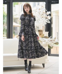 emiriawiz（エミリアウィズ）の「ラッフルスリーブ小花柄