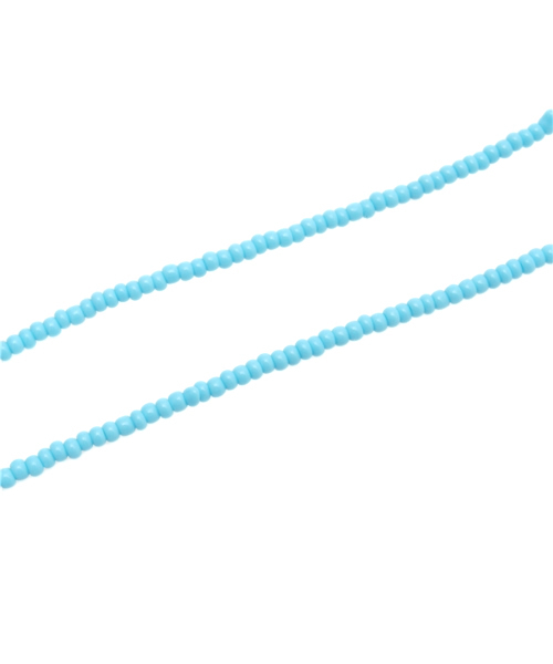 チャイハネ（チャイハネ）の「【チャイハネ】シンプルビーズネックレス（ネックレス・メンズ・ブラック/ブルー/グリーン/ライトブルー/オレンジ/レッド/ホワイト/イエロー・FREE）」の17枚目の写真