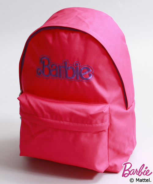 NUNOO×Barbie★バービー☆ビジュー フラップ☆チェーン☆バッグ Barbie（バービー）の「∴WEGO/Barbieロゴデイパック（バック