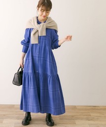 URBAN RESEARCH Sonny Label | インビジブルチェックワンピース(ワンピース)