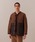 LAVENHAMixnj́uSPLIT COLLARLESS JACKET MENS / Xvbg J[XWPbg Yim[J[WPbgjvb_[NuE