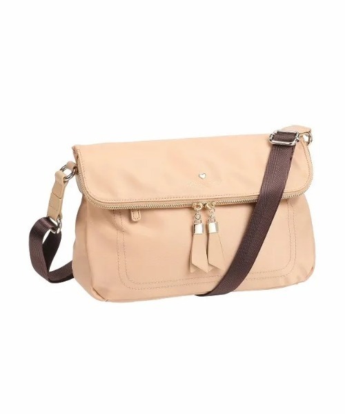 Jewelna Rose(ジュエルナローズ)の「フラッフィー ショルダーバッグ(ショルダーバッグ・レディース・ブラック/ネイビー/ベージュ・FREE)」の2枚目の写真