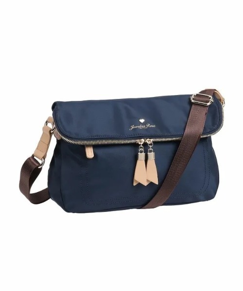 Jewelna Rose(ジュエルナローズ)の「フラッフィー ショルダーバッグ(ショルダーバッグ・レディース・ブラック/ネイビー/ベージュ・FREE)」の3枚目の写真