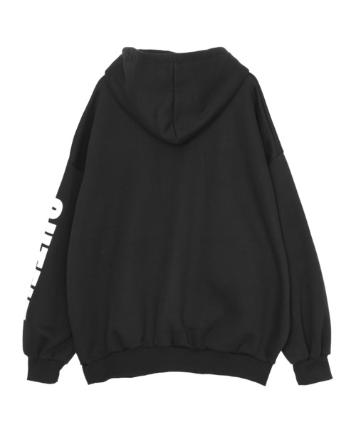 Figments（フィグメンツ）の「【裏起毛】OUTFITハーフジップパーカー（パーカー・レディース・ブラック/グレー・FREE）」の10枚目の写真