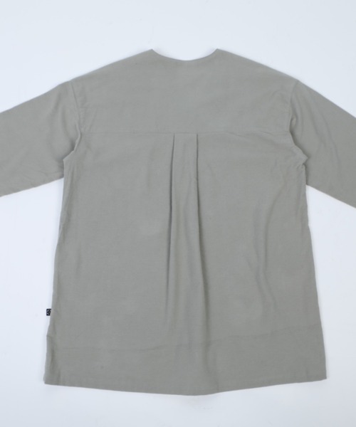 S'more(スモア)の「V NECK SLEEPING SHIRTS(シャツ/ブラウス・レディース・ベージュ/ブラウン/ホワイト/カーキ/グレー・SMALL/MEDIUM/LARGE/X-LARGE)」の14枚目の写真
