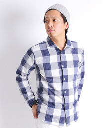 Denime | 【JapanMade】BLOCK CHECK SHIRTS/ブロックチェックシャツ(シャツ/ブラウス)