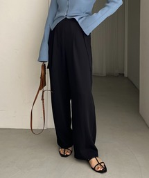 CAPRICIEUX LE'MAGE | Wベルトストレートパンツ(その他パンツ)
