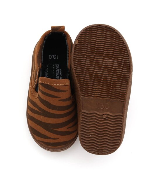 Ampersand(アンパサンド)の「総柄スリッポン(スリッポン・キッズ・カモフラージュ/レインボー/ピンク/ブラウン・13/14/15 /16/17/18/19/20/21)」の5枚目の写真