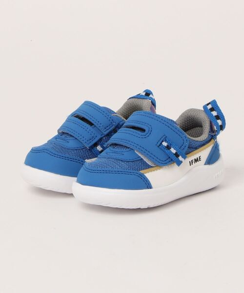 IFME（イフミー）の「IFME イフミー IFME×TRAIN ベビー シューズ【SLコラボ/軽量】デゴイチ D51形200号機SL 20-3407（スニーカー・キッズ・ブラック/カーキ/レッド/ブルー/イエロー・15.0cm/13.5cm/12.5cm/14.0cm/14.5cm/13.0cm/12cm）」の4枚目の写真