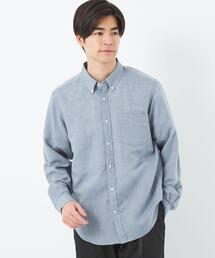 green label relaxing（グリーンレーベルリラクシング）の「イージーリネン ボタンダウン シャツ OVLG（シャツ/ブラウス・メンズ）」