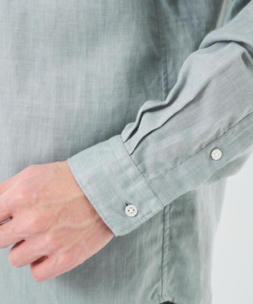 green label relaxing（グリーンレーベルリラクシング）の「イージーリネン ボタンダウン シャツ OVLG（シャツ/ブラウス・メンズ・ライトブルー/ホワイト/ケリー・S/M/L/XL/XXL）」の13枚目の写真