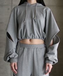 G.V.G.V. | HOODED CROP TOP(パーカー)