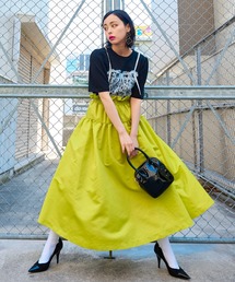 Narcissus | 【SINN】Narcissusオリジナル  2WAYギャザーナイロンスカート(スカート)