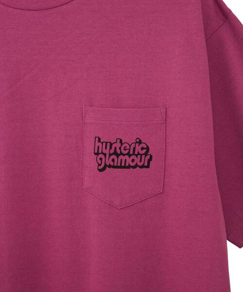 HYSTERIC GLAMOUR（ヒステリックグラマー）の「HG MOTORCYCLE ポケ付きTシャツ（Tシャツ/カットソー・メンズ・ホワイト/オレンジ/パープル・SMALL/MEDIUM/LARGE/X-LARGE）」の9枚目の写真