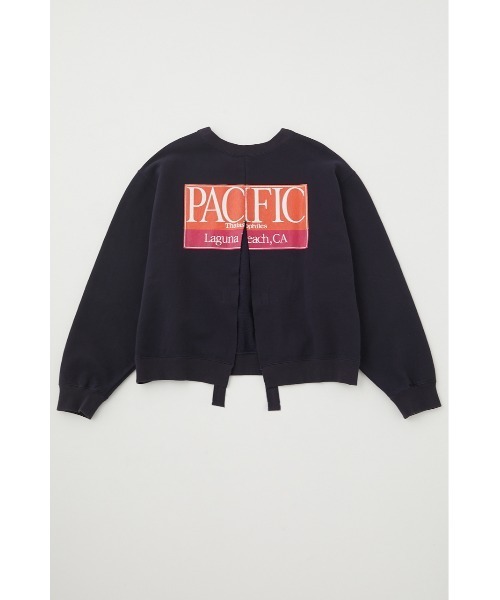 MOUSSY(マウジー)の「BACK SLIT プルオーバー(スウェット・レディース・ホワイト/杢グレー/ダークネイビー・FREE)」の1枚目の写真