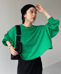 wee9s（ウィークス）の「super loose light sweatee   スーパールーズライトスウェッティー（Tシャツ/カットソー）」