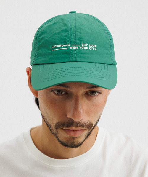 Saturdays NYC（サタデーズ ニューヨークシティ ）の「Abie Fundamental Dad Cap（キャップ・メンズ・グリーン/ブラック・FREE）」の6枚目の写真
