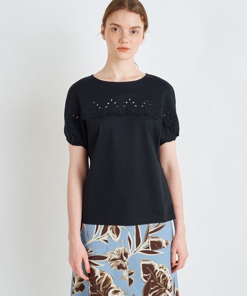 BALLSEY（ボールジィ）の「カットワークレースジャージー